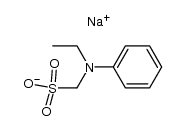 sodium N-ethyl-N-phenylaminomethanesulfonate结构式