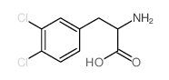 2-amino-3-(3,4-dichlorophenyl)propanoic acid Structure