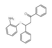 3-(2-aminophenyl)sulfanyl-1,3-diphenyl-propan-1-one图片