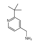 (2-tert-butylpyridin-4-yl)methanamine Structure