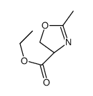 (2S)-4-甲基-3,5-噁唑啉羧酸乙酯结构式