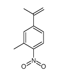 2-methyl-1-nitro-4-prop-1-en-2-ylbenzene结构式