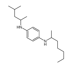 1-N-heptan-2-yl-4-N-(4-methylpentan-2-yl)benzene-1,4-diamine Structure