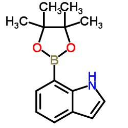 Indole-7-boronic acid pinacol ester Structure