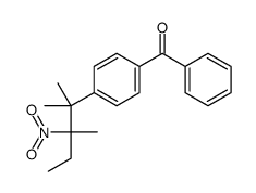 [4-(2,3-dimethyl-3-nitropentan-2-yl)phenyl]-phenylmethanone Structure