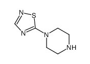 Piperazine, 1-(1,2,4-thiadiazol-5-yl)- (9CI)结构式