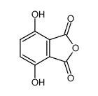 hydroquinone-2,3-dicarboxylic anhydride Structure