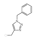 1-Benzyl-4-(chloromethyl)-1H-1,2,3-triazole Structure