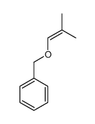 2-methylprop-1-enoxymethylbenzene Structure