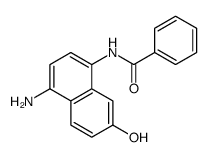 N-(4-Amino-7-hydroxy-1-naphthalenyl)benzamide structure