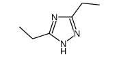 3,5-diethyl-1H-1,2,4-triazole(SALTDATA: HCl) structure