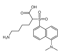 丹磺酰基-ε-氨基己酸(二环己基铵)盐结构式