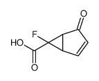 Bicyclo[3.1.0]hex-2-ene-6-carboxylic acid, 6-fluoro-4-oxo-, (1S,5S,6S)- (9CI) picture