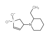 Piperidine, 1-(2,3-dihydro-1,1-dioxido-3-thienyl)-2-ethyl- (9CI) picture