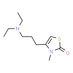 2(3H)-Thiazolone,4-[3-(diethylamino)propyl]-3-methyl-(9CI)结构式