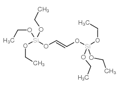 双(三乙氧基硅基)乙烯结构式