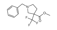 1-苄基-3-(三氟甲基)吡咯烷-3-羧酸甲酯图片