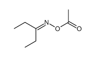 3-Pentanone O-(acetyl)oxime Structure