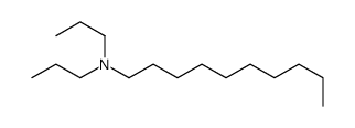 N,N-dipropyldecan-1-amine结构式