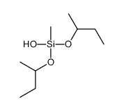 di(butan-2-yloxy)-hydroxy-methylsilane Structure