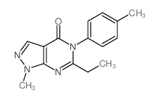 3-ethyl-9-methyl-4-(4-methylphenyl)-2,4,8,9-tetrazabicyclo[4.3.0]nona-2,7,10-trien-5-one Structure