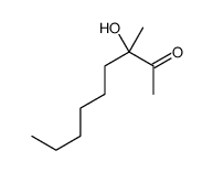 3-hydroxy-3-methylnonan-2-one Structure