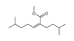 methyl 6-methyl-2-(3-methylbutyl)hept-2-enoate结构式