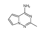 2-methylpyrrolo[2,1-f][1,2,4]triazin-4-amine Structure