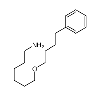 6-(4-phenylbutoxy)hexan-1-amine结构式