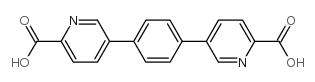 5-[4-(6-carboxypyridin-3-yl)phenyl]pyridine-2-carboxylic acid结构式