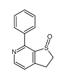 1-oxo-7-phenyl-2,3-dihydrothieno<2,3-c>pyridine Structure