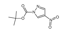 tert-butyl 4-nitro-1H-pyrazole-1-carboxylate Structure