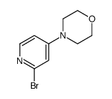 4-(2-Bromopyridin-4-yl)morpholine Structure