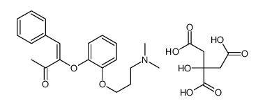 (Z)-3-(2-(3-(Dimethylamino)propoxy)phenoxy)-4-phenyl-3-buten-2-one citrate picture