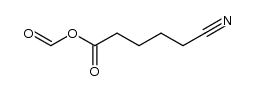 (ω-Cyan-valeriansaeure)-ameisensaeureanhydrid结构式