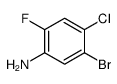 5-bromo-4-chloro-2-fluoroaniline Structure