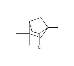 exo-2-Chloro-1,5,5-trimethylnorbornane Structure