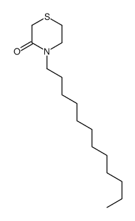 4-dodecylthiomorpholin-3-one结构式