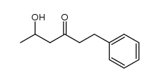 5-hydroxy-1-phenylhexan-3-one Structure