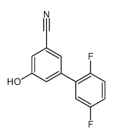 3-(2,5-difluorophenyl)-5-hydroxybenzonitrile Structure