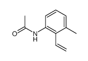 2-ethenyl-3-methylacetanilide Structure