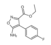 乙基5-氨基-4-(4-氟苯基)-3-异恶唑羧酸酯图片