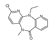 2-chloro-11-ethyl-5-methyldipyrido[2,3-b:2',4'-f][1,4]diazepin-6-one Structure