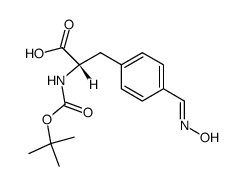 N-Boc-4-oximino-L-phenylalanine结构式