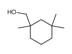 1,3,3-trimethyl-1-hydroxymethylcyclohexane结构式