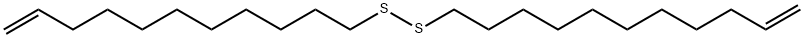 Bis(10-undecenyl) disulfide structure