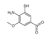 2-amino-3-methoxy-5-nitrobenzenethiol结构式