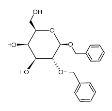 benzyl 2-O-benzyl-β-D-galactopyranoside结构式