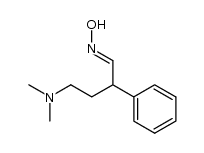 4-(dimethylamino)-2-phenylbutanal oxime结构式