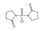 1-[chloro-(2-oxopyrrolidin-1-yl)phosphoryl]pyrrolidin-2-one Structure